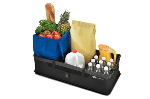 Discover Ford Bronco Accessories in PR, Cargo Organizer Soft Sided Standard, Folding, Ford Logo